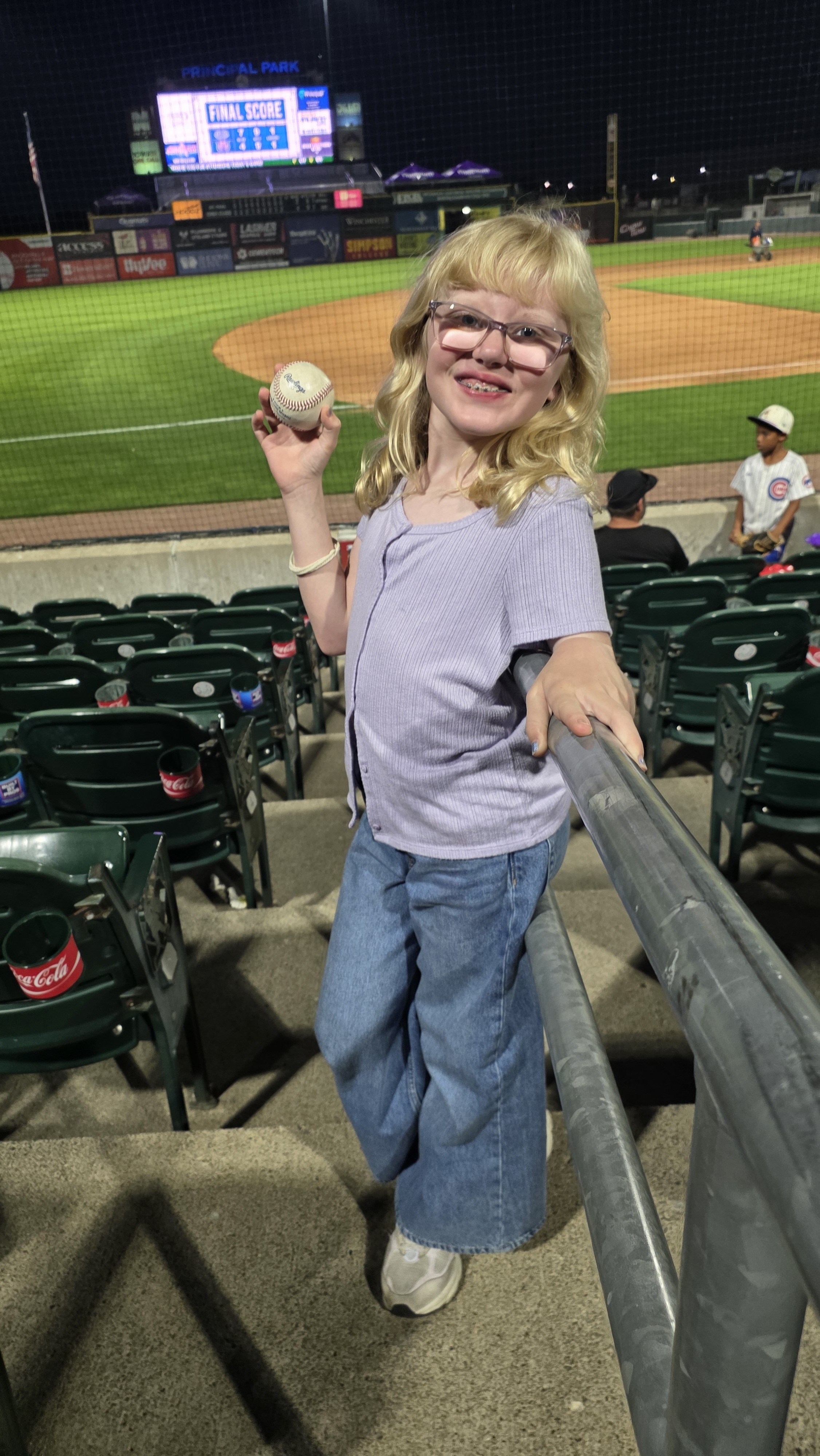 Camilla with Game Ball